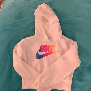 Girls Nike Crop Hoodie